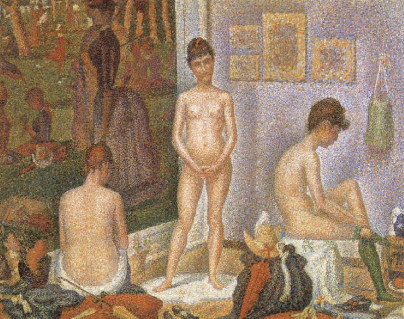 Georges Seurat The Models oil painting picture